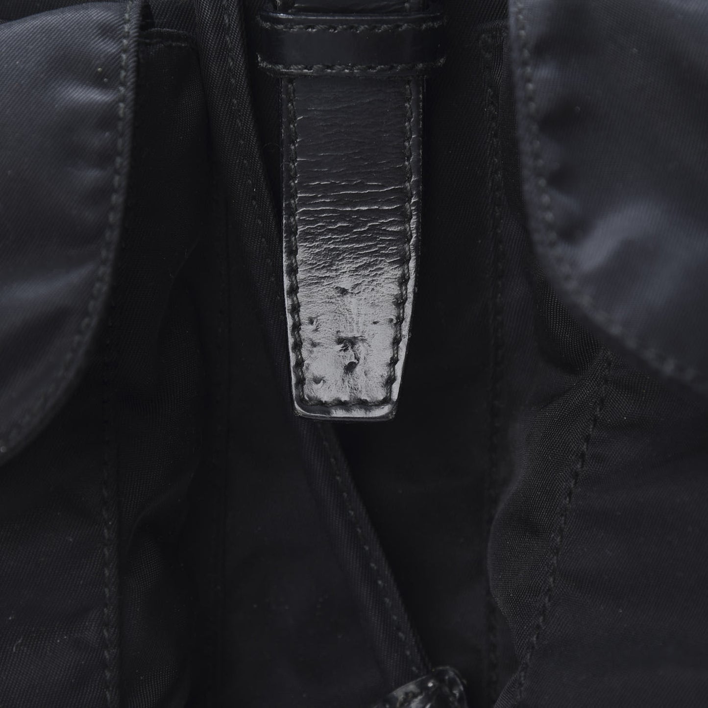 Nylon Vela Large Backpack Black