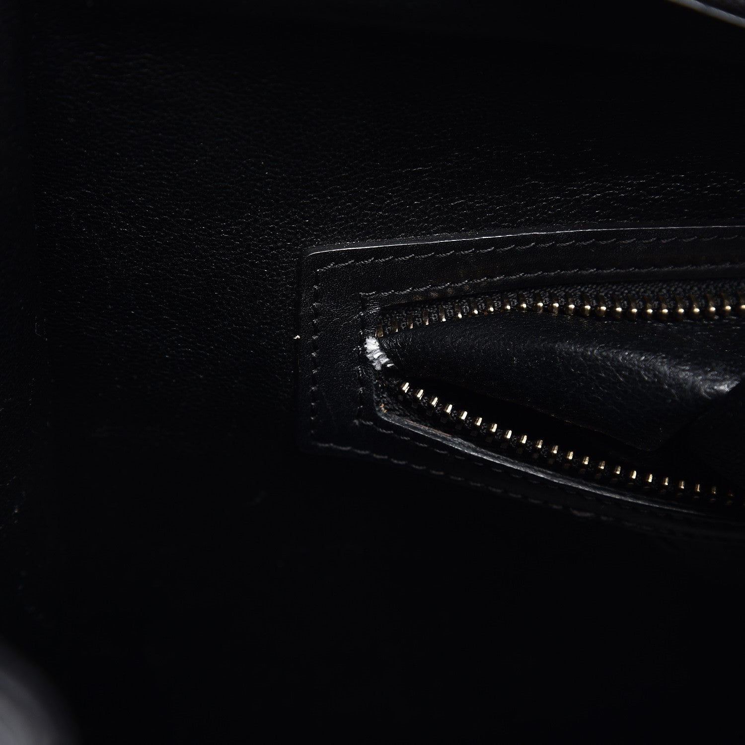 Celine Smooth Calfskin Micro Luggage Black 10 of 16