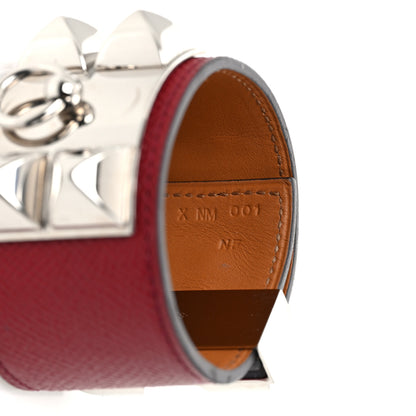 Hermes Epsom Collier de Chien CDC Bracelet S Rouge H 5 of 5