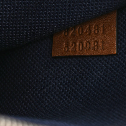 Gucci New Denim GG Monogram Calfskin Large Totissima Tote Blue 8 of 11