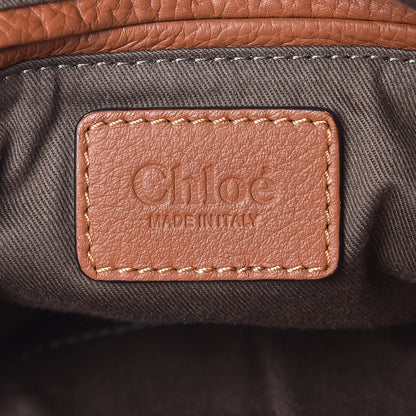 Chloe Calfskin Large Marcie Satchel Tan 6 of 7