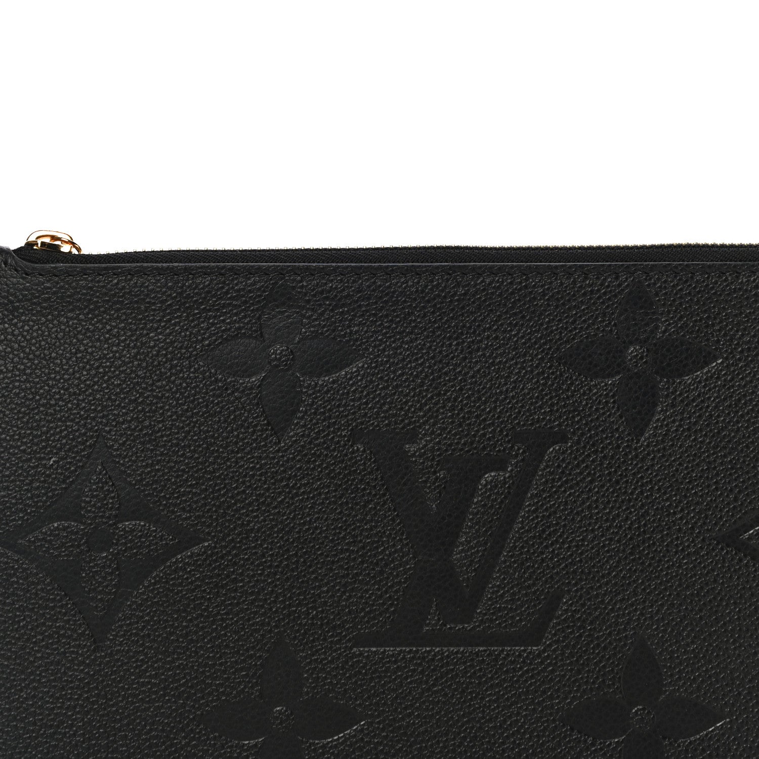 Louis Vuitton Empreinte Monogram Giant Neverfull MM Pochette Black 7 of 10