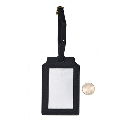 Christian Dior Oblique Luggage Tag Navy Blue 2 of 5