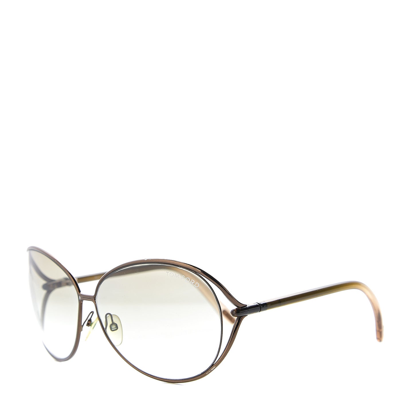 Carla Soft Square Sunglasses TF157 Dark Brown