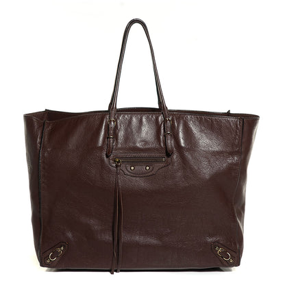 Balenciaga Veau Papier A4 Tote Chestnut 9 of 16