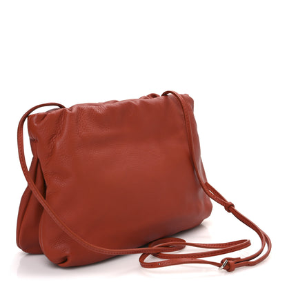 The Row Grained Calfskin Bourse Clutch Brick 3 of 9