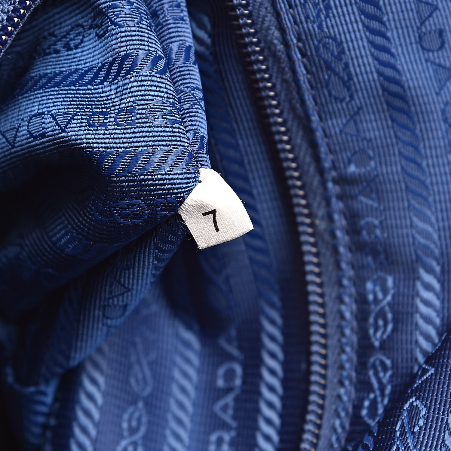 Prada Nylon Vela Messenger Bag Royal 8 of 13