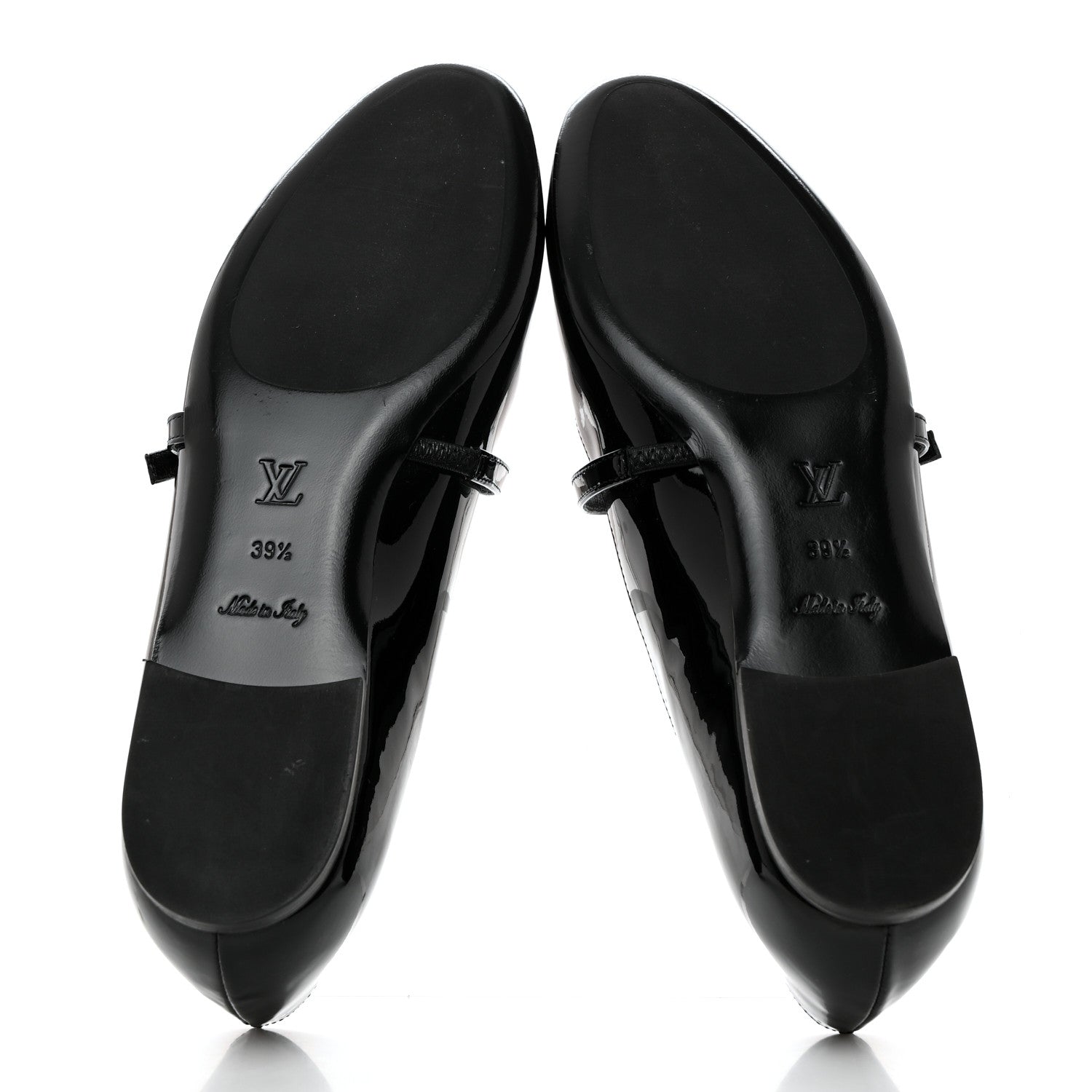 Louis Vuitton Patent Uniformes Ballet Flats 39.5 Black 5 of 8