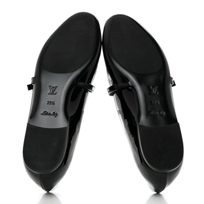Louis Vuitton Patent Uniformes Ballet Flats 39.5 Black 5 of 8