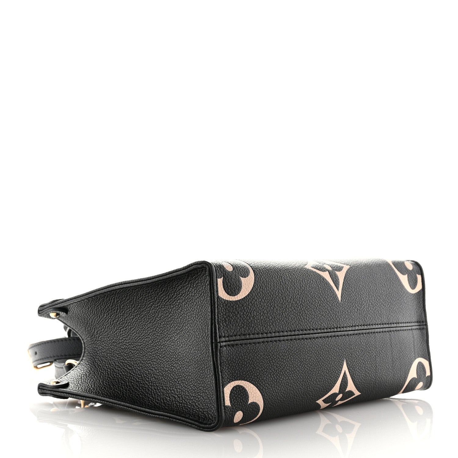 Louis Vuitton Empreinte Monogram Giant Onthego PM Black Beige 4 of 10