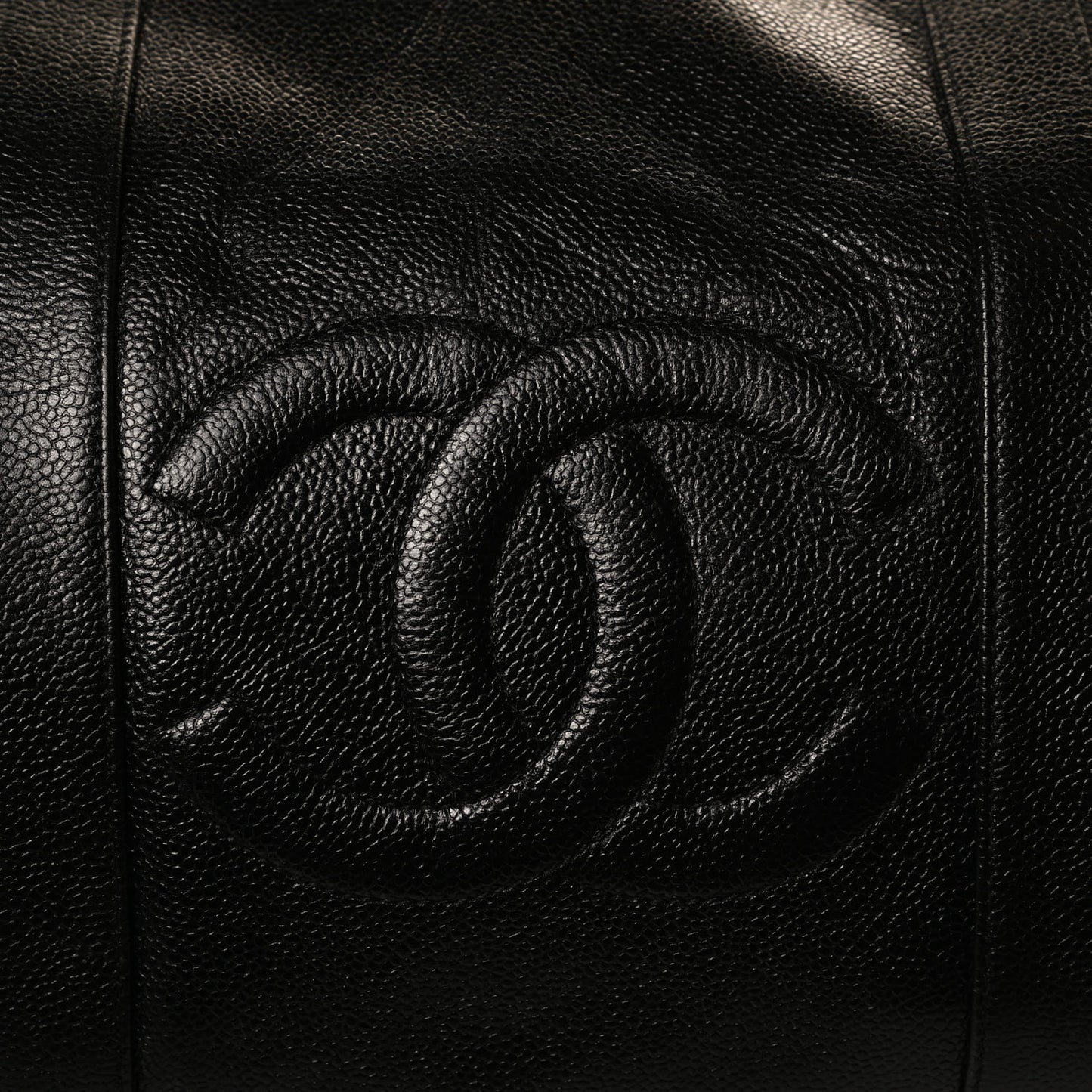 Caviar Timeless CC Duffel Bag Black