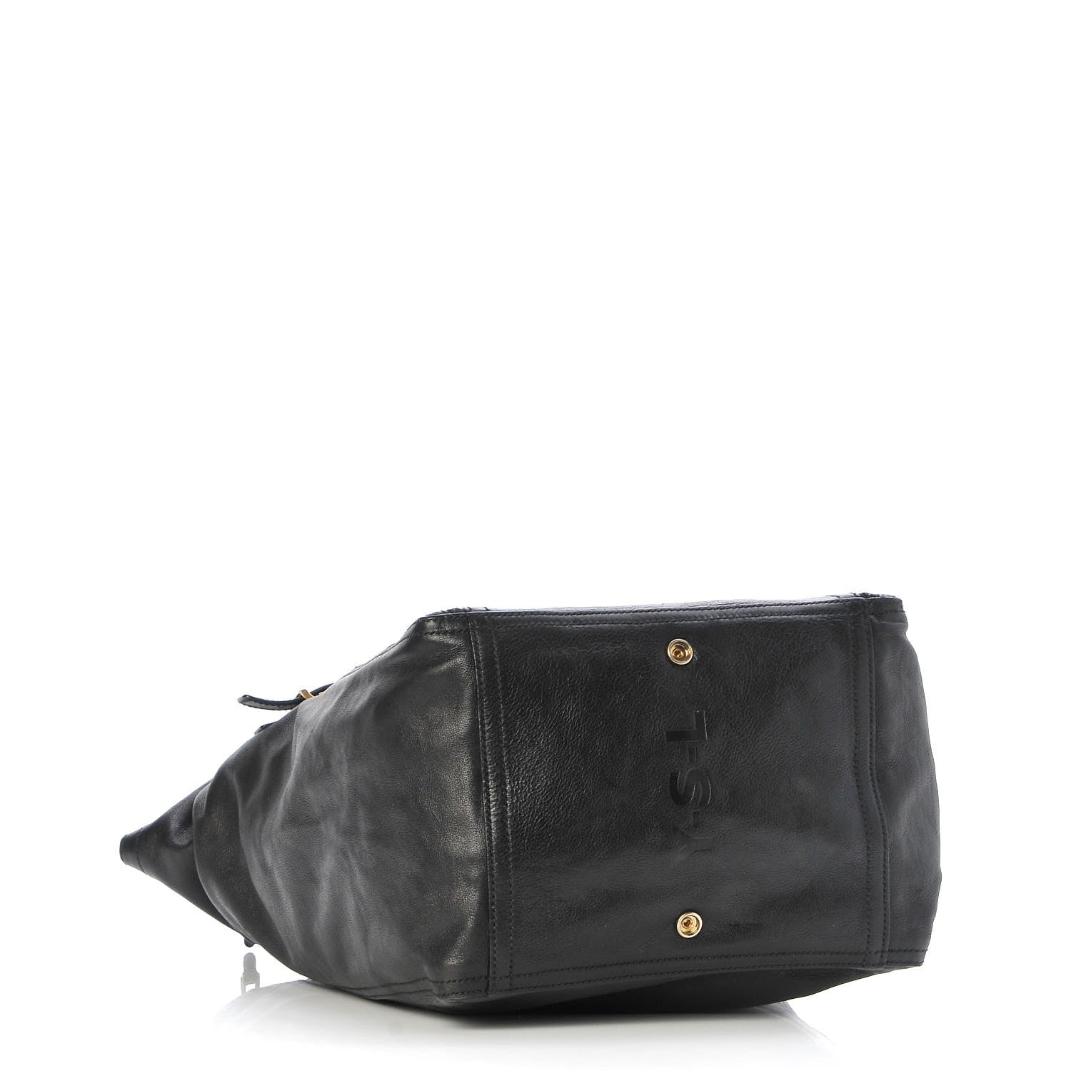 Saint Laurent Calfskin XL Downtown Tote Black 4 of 7