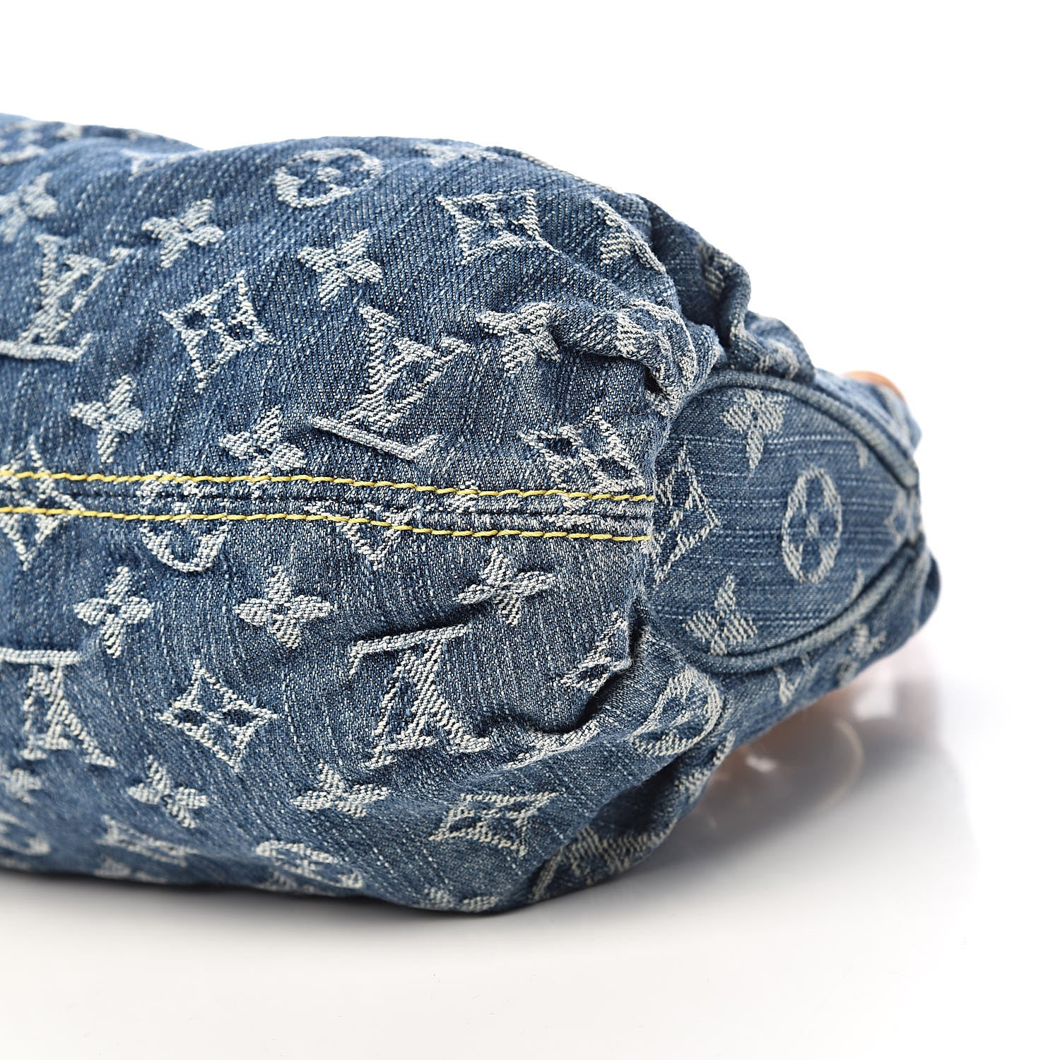 Louis Vuitton Monogram Denim Pleaty Blue 8 of 9