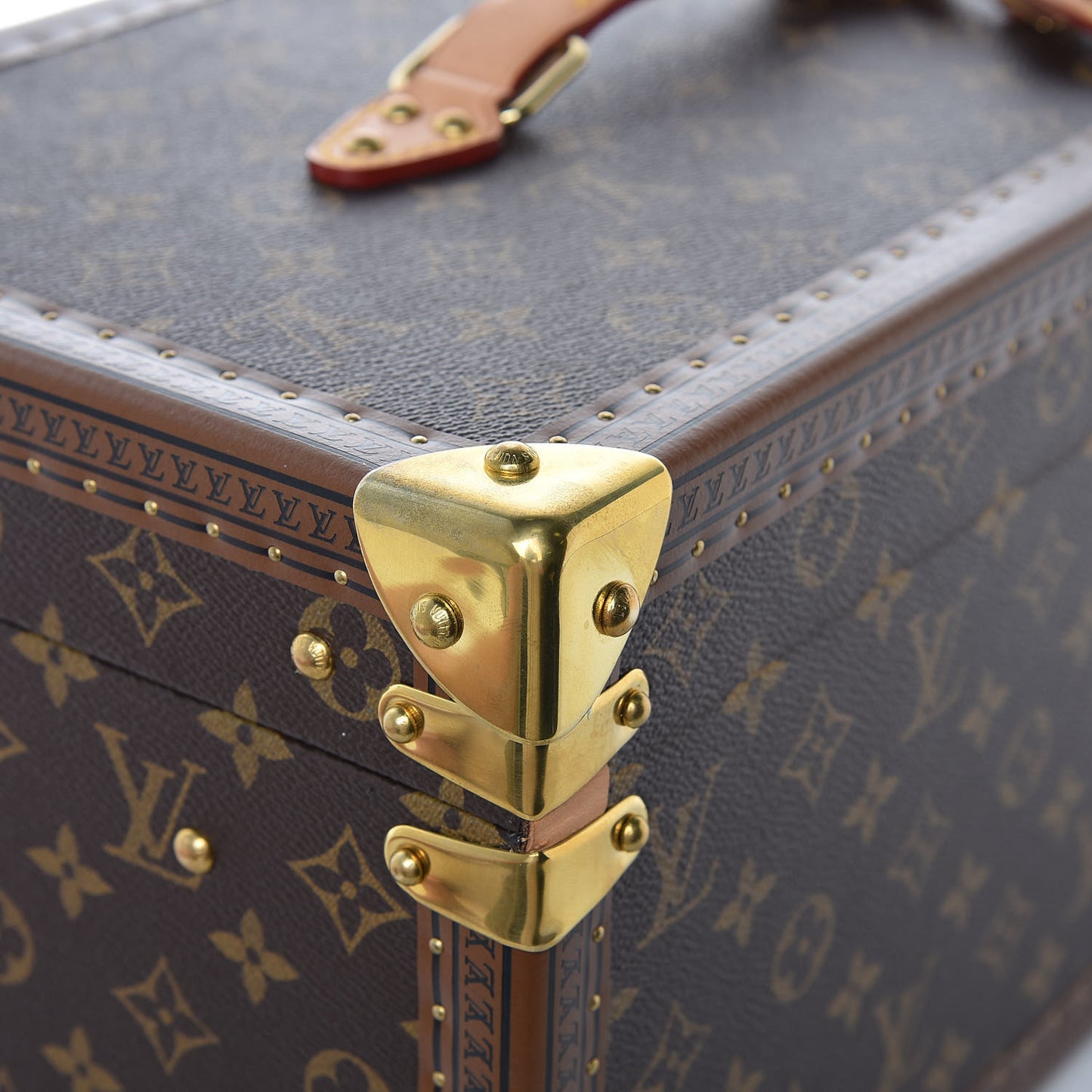 Monogram Boite Bouteilles et Glace Beauty Train Case