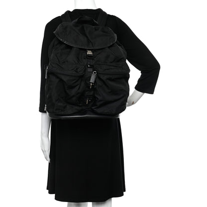 Prada Nylon Viaggio Backpack Black 2 of 9