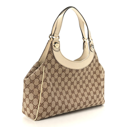 Gucci Monogram Medium Charmy Shoulder Bag Off White 3 of 9