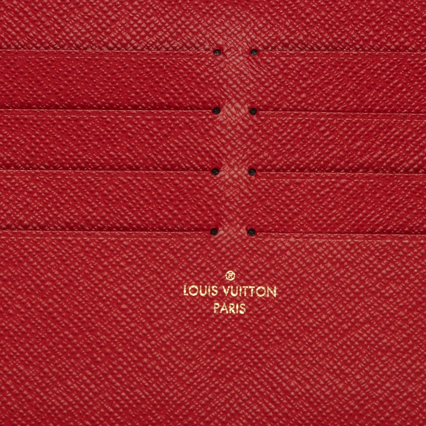 Calfskin Felicie Chain Wallet Card Holder Insert
