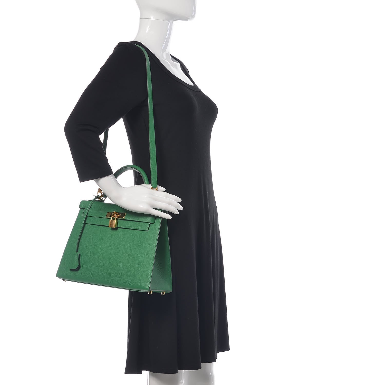 Hermes Epsom Kelly Sellier 28 Cactus 2 of 32