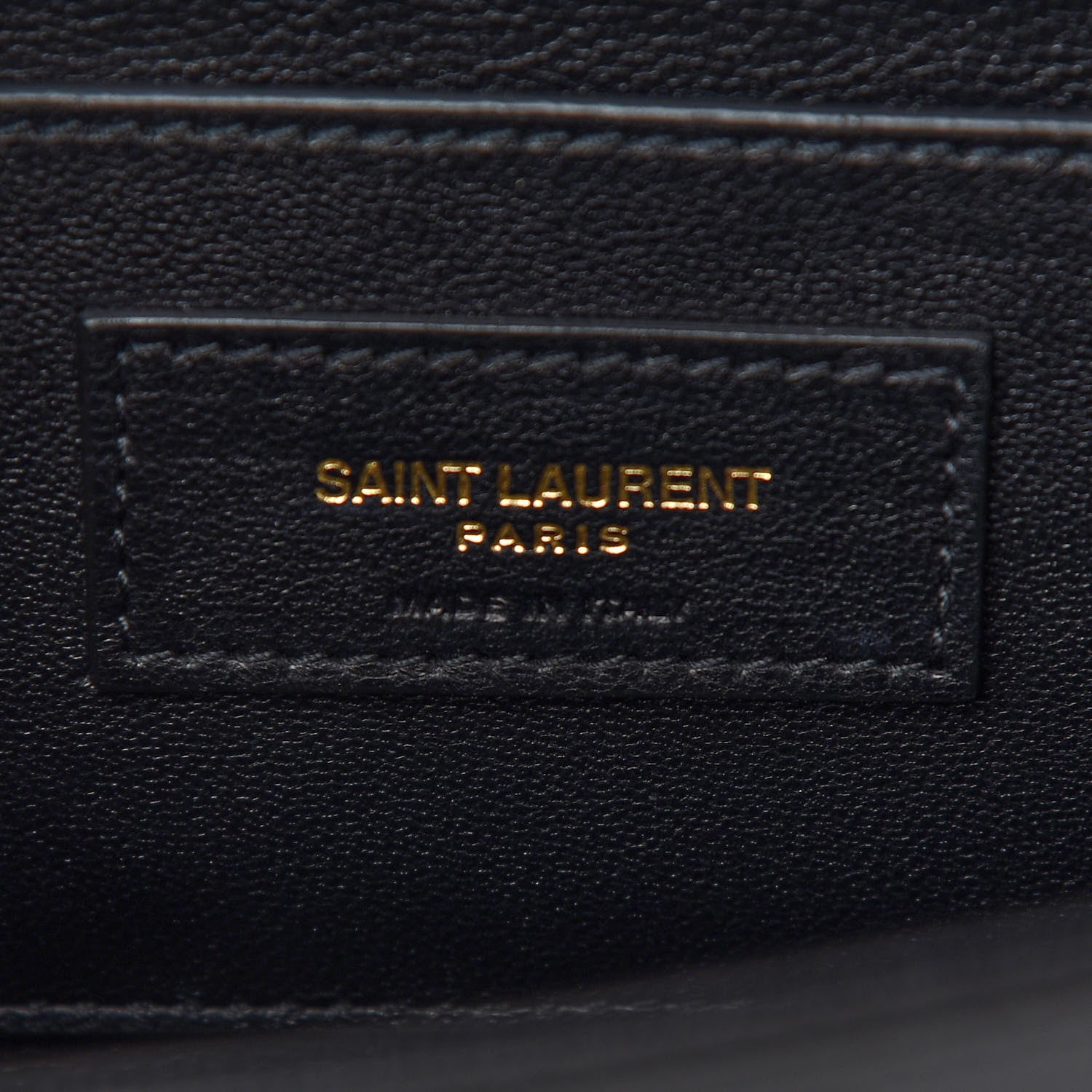 Saint Laurent Box Calfskin Monogram Medium Solferino Satchel Black 6 of 9