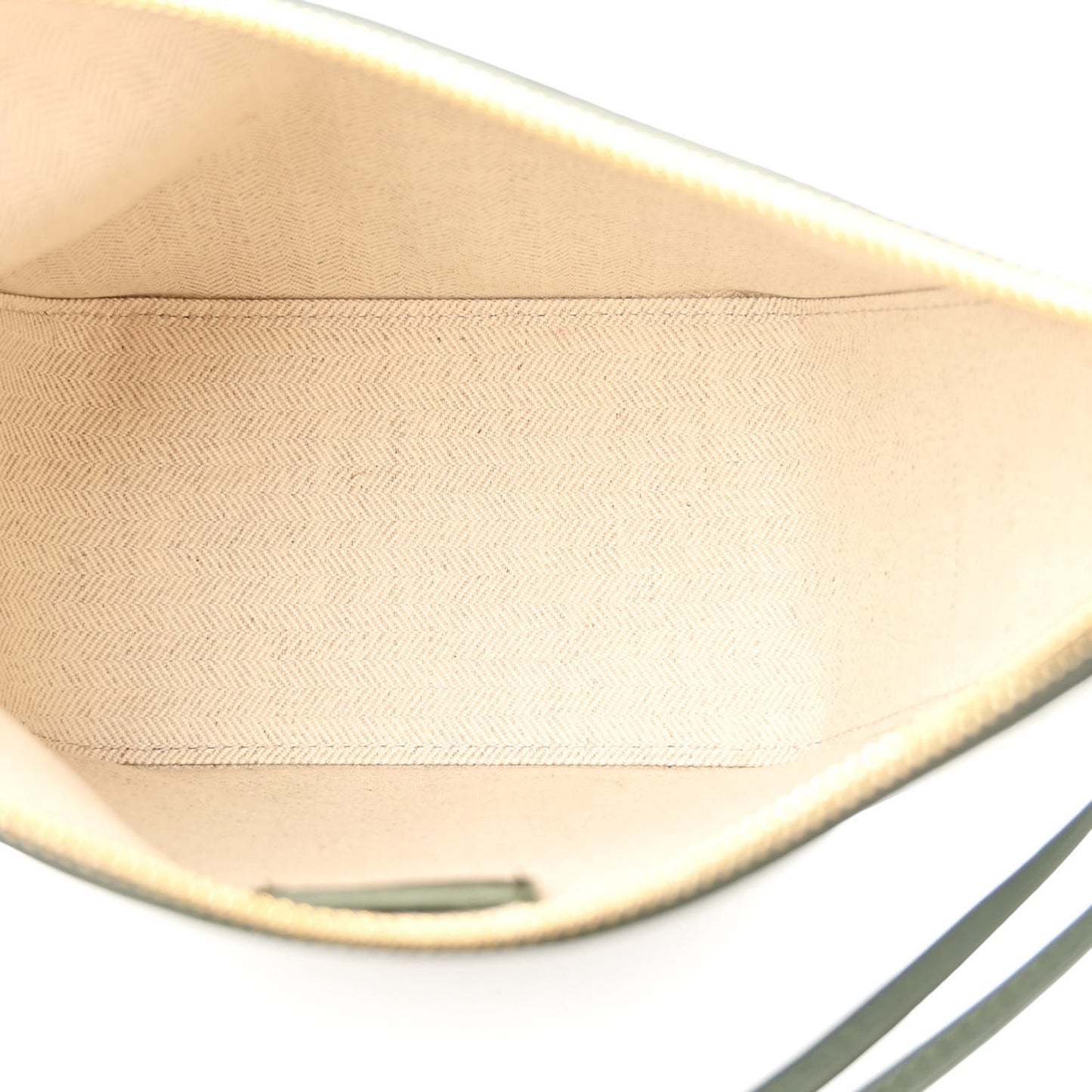 Calfskin Mini Hammock Hobo Bottle Green