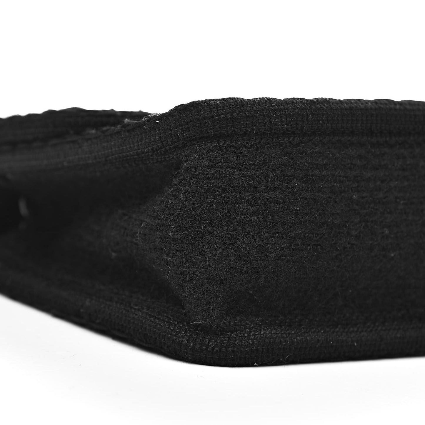 Wool Quilted Medium Edelweiss Single Flap Black