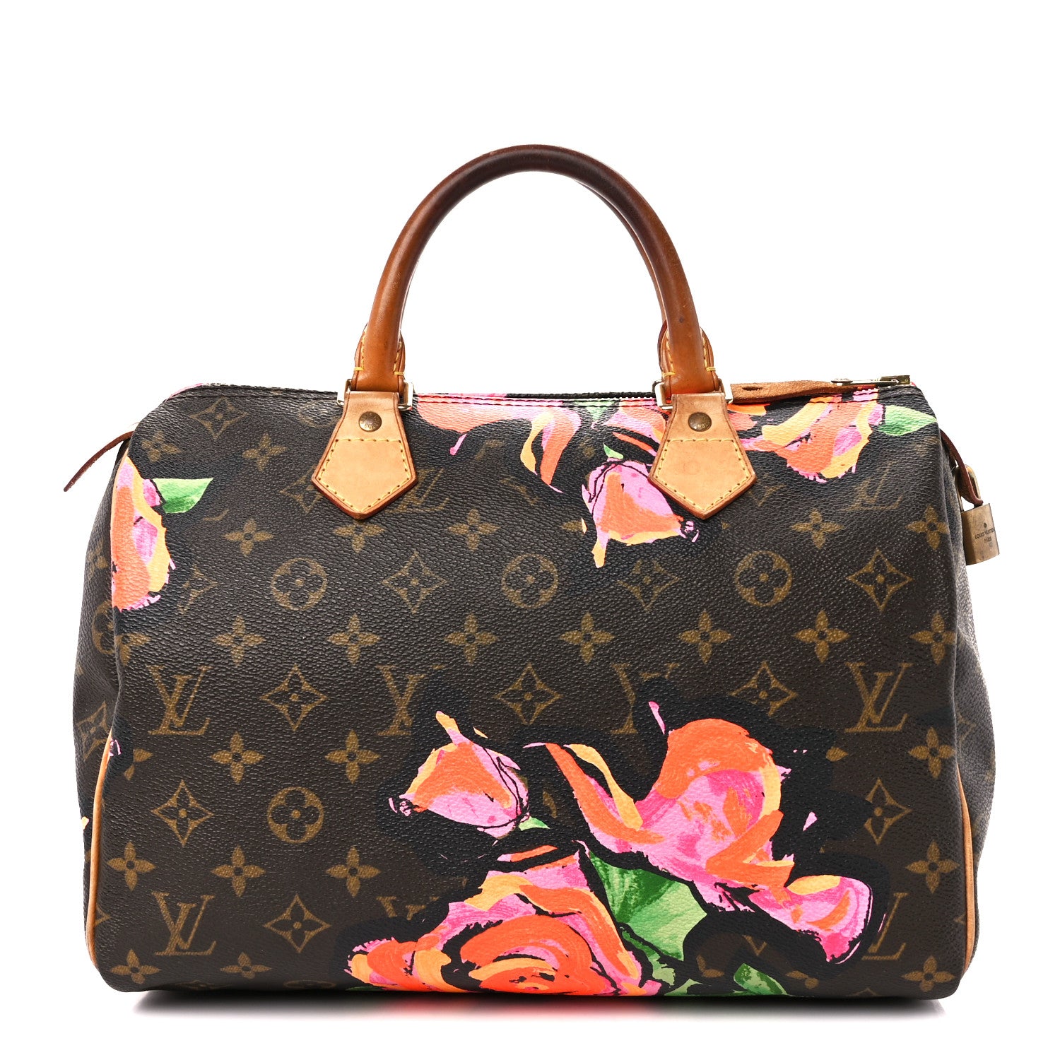 Louis Vuitton Monogram Roses Speedy 30 1 of 13