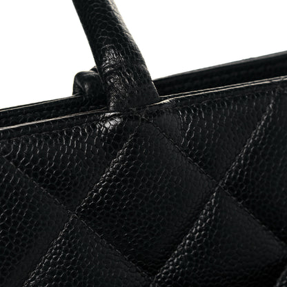 Chanel Caviar Quilted Medallion Tote Black 13 of 13