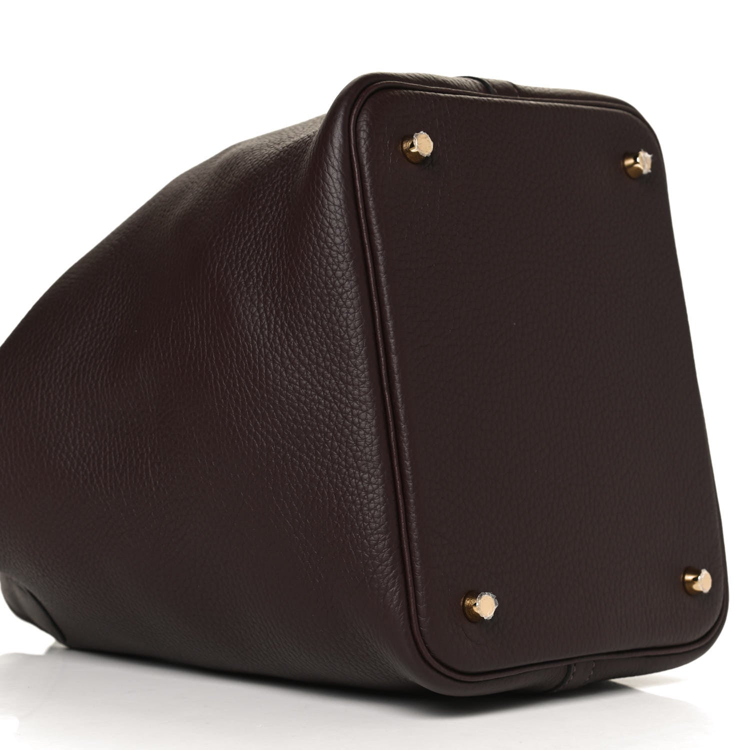 Hermes Taurillon Clemence Picotin Lock 22 MM Rouge Sellier 8 of 11