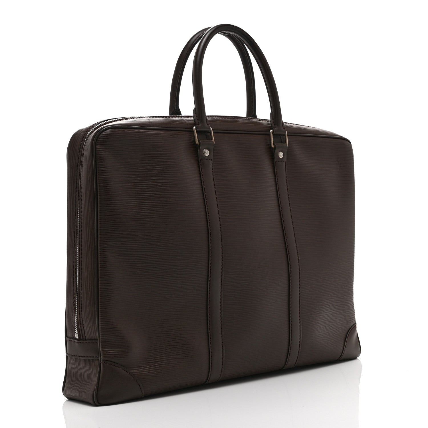 Louis Vuitton Epi Porte-Documents Voyage Briefcase Moka 3 of 11