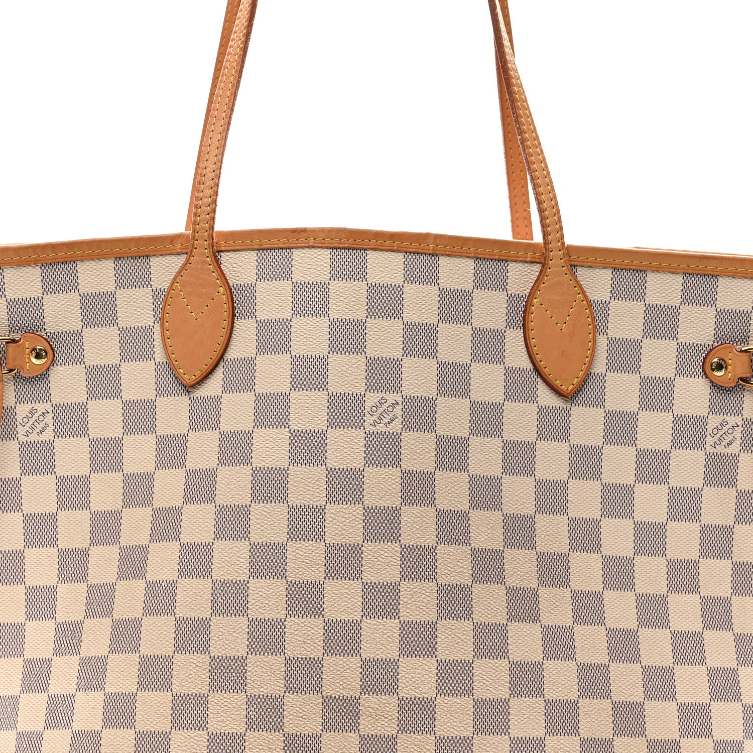 Louis Vuitton Damier Azur Neo Neverfull MM Rose Ballerine 8 of 15
