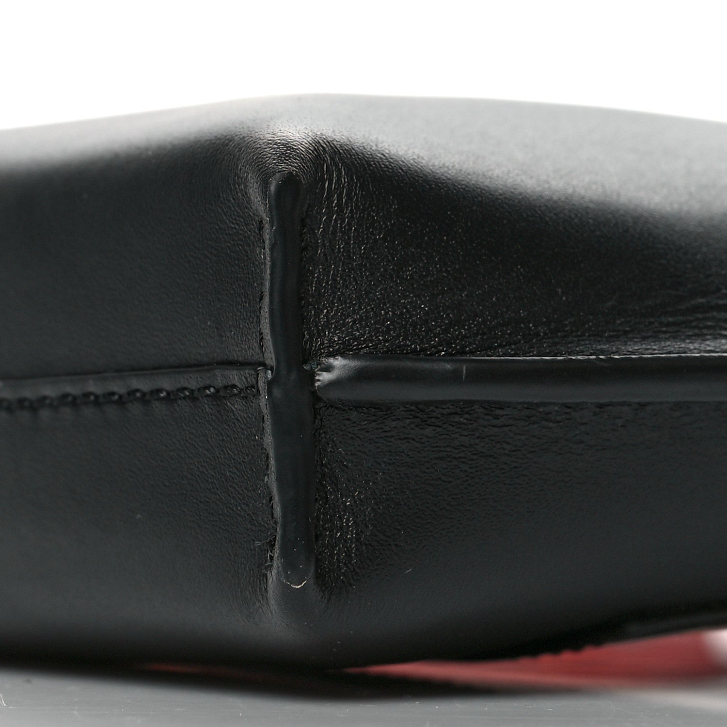 Loewe Smooth Calfskin Mini Gate Pocket Black Orange 9 of 9