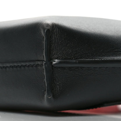 Loewe Smooth Calfskin Mini Gate Pocket Black Orange 9 of 9