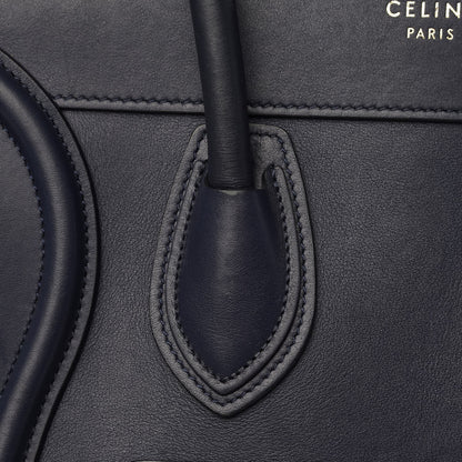 Celine Smooth Calfskin Micro Luggage Navy Blue 11 of 13