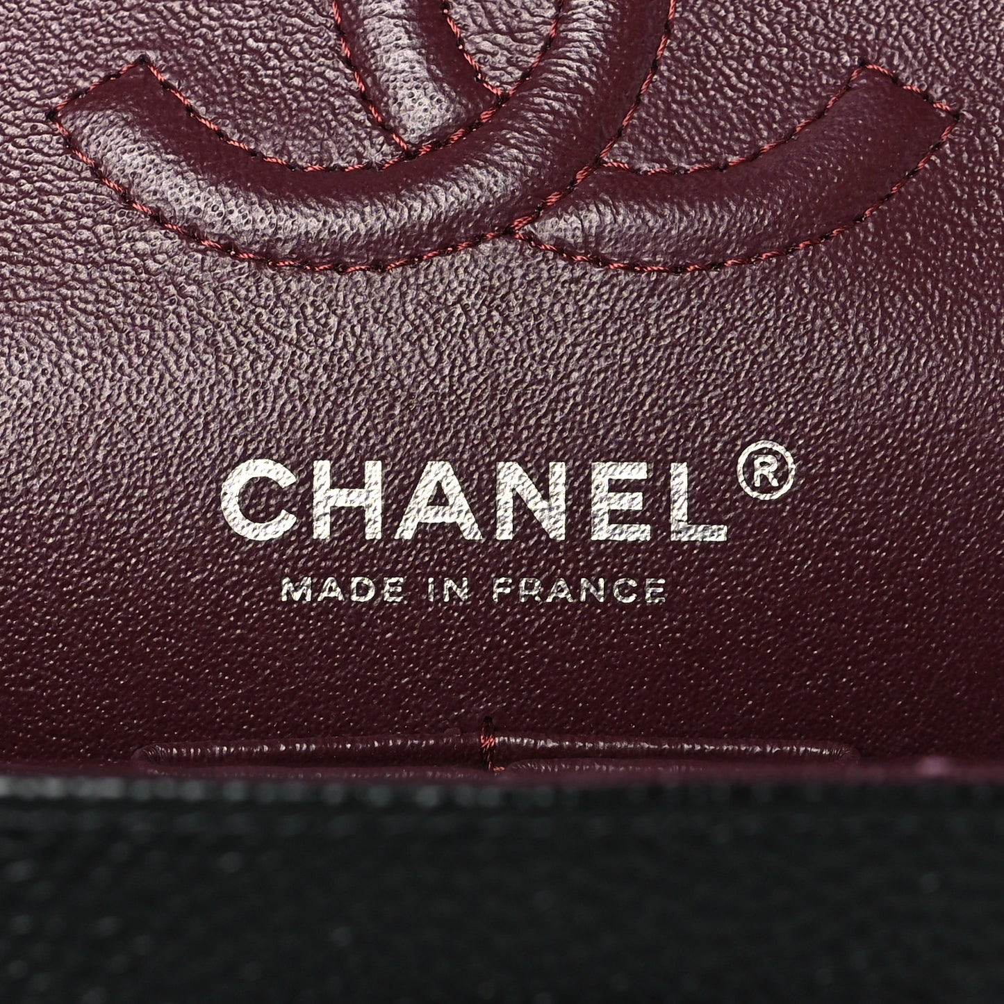 Caviar Quilted Small Double Flap Black