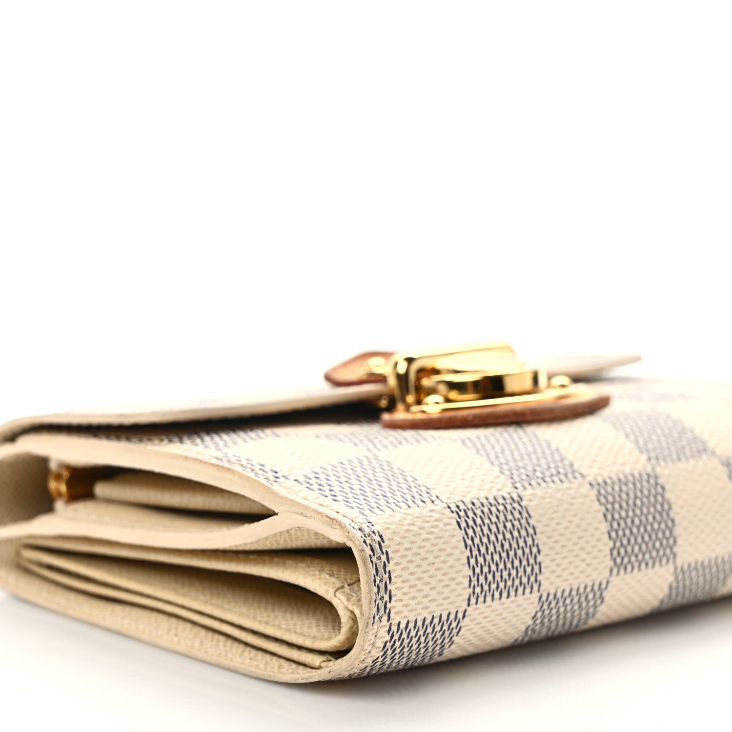 Louis Vuitton LOUIS VUITTON Damier Azur Joey Wallet 6 of 11