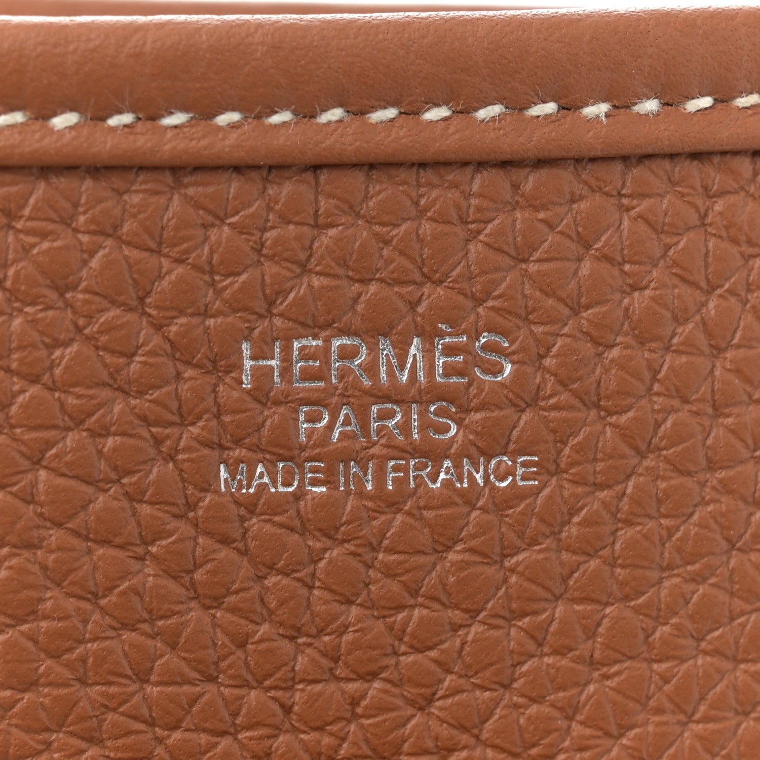 Hermes Taurillon Clemence Evelyne III PM Gold 6 of 11