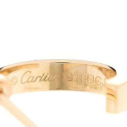 Cartier 18K Yellow Gold Small LOVE Hoop Earrings 4 of 5