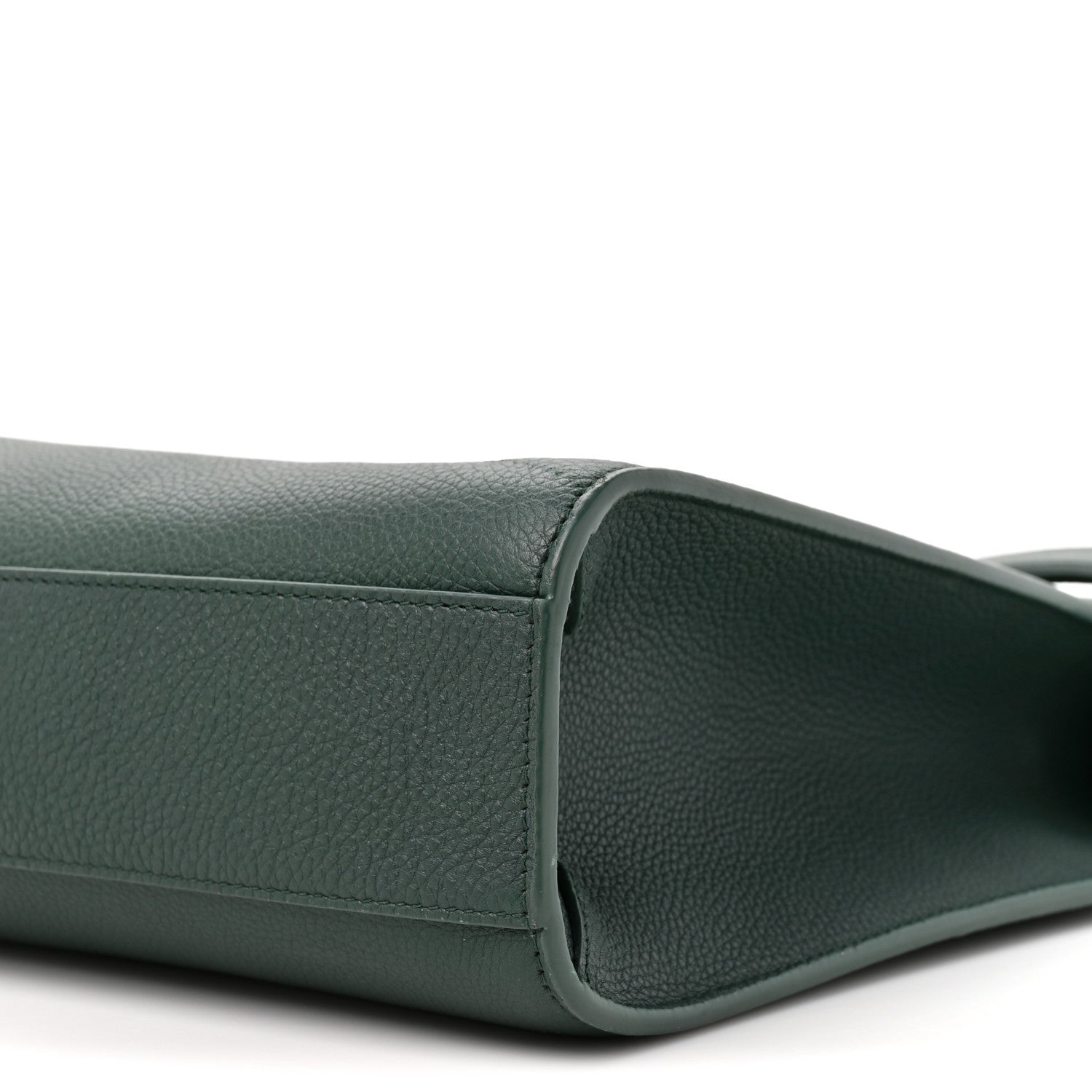 Salvatore Ferragamo Calfskin Mens Hug Briefcase Moss Green 8 of 11