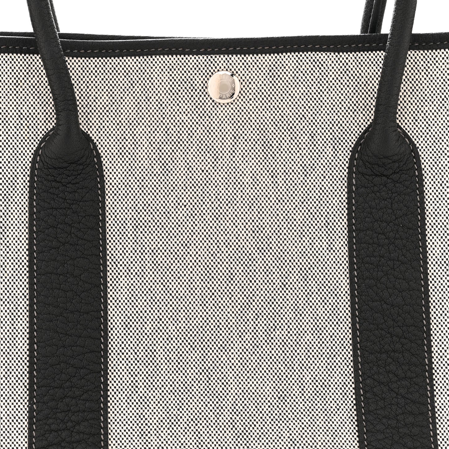Toile Buffle Skipper Garden Party 36 MM Tote Black