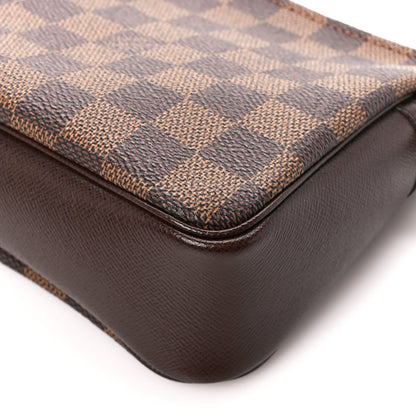 Louis Vuitton Damier Ebene Trousse Make Up Bag Pochette 10 of 10