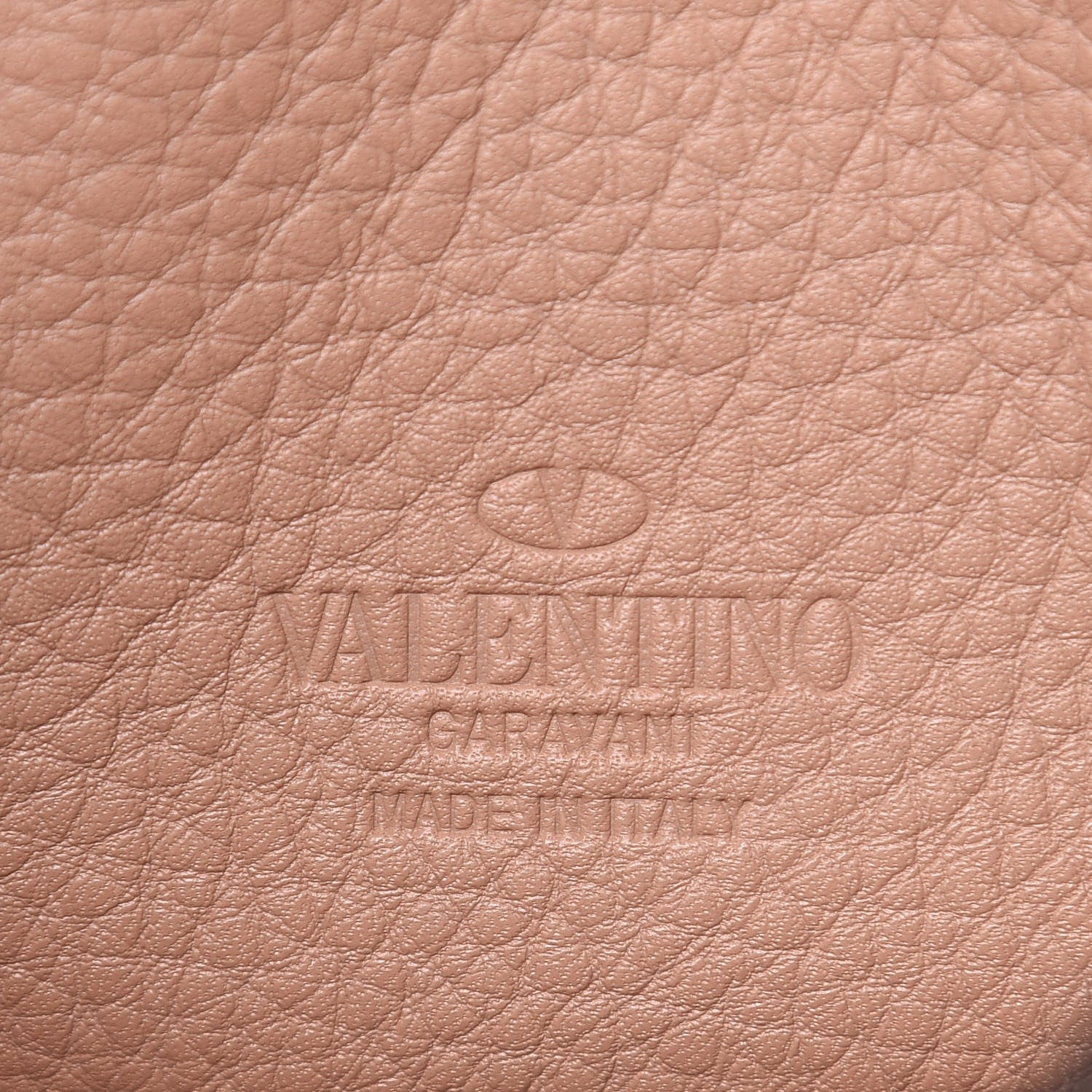 Valentino Garavani Pebbled Calfskin Medium Rockstud Flip Lock Crossbody Bag Skin Sorbet 6 of 8