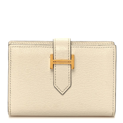 Hermes Chevre Mysore Card Holder Bearn Wallet Nata 1 of 10