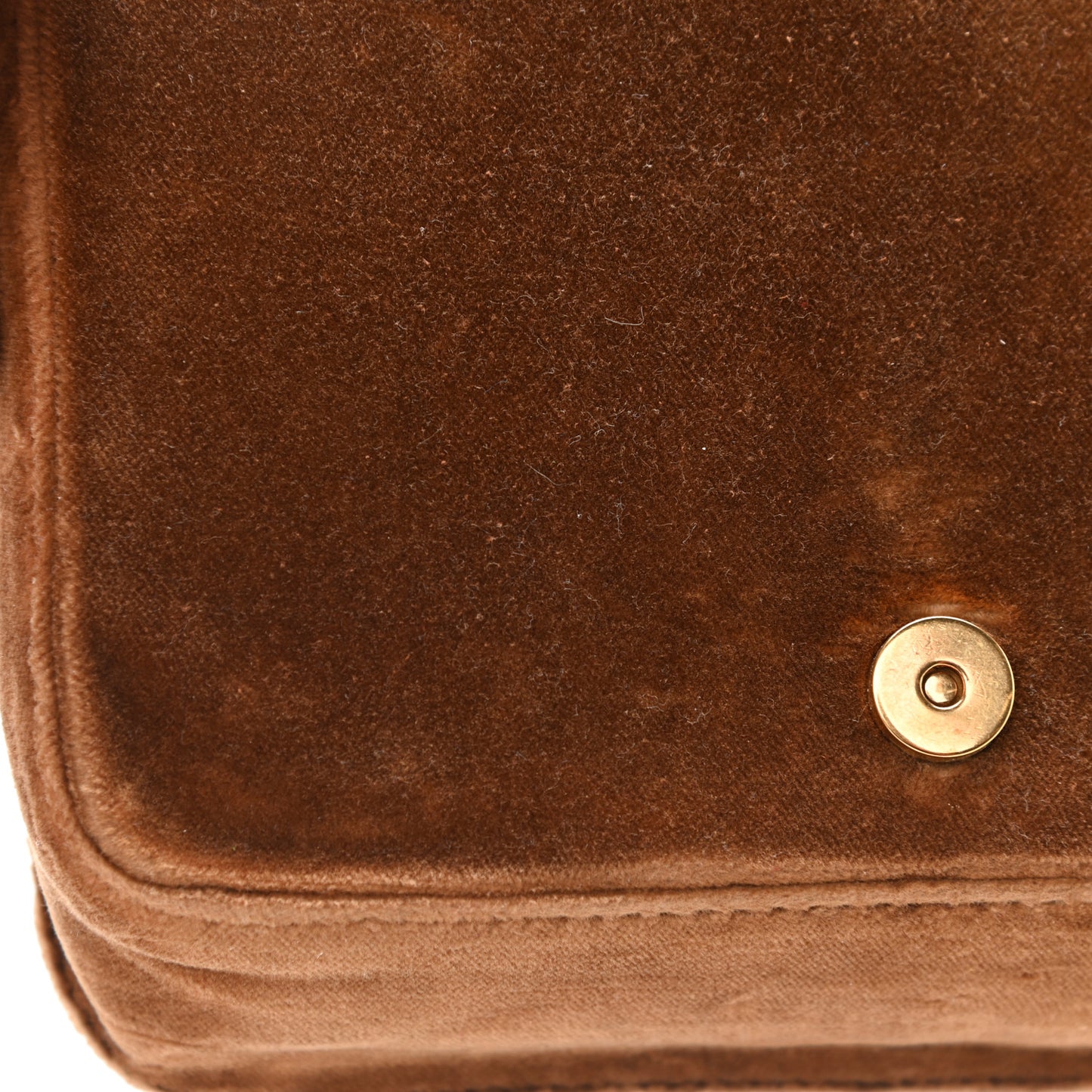 Velvet Cahier Belt Bag Cammello