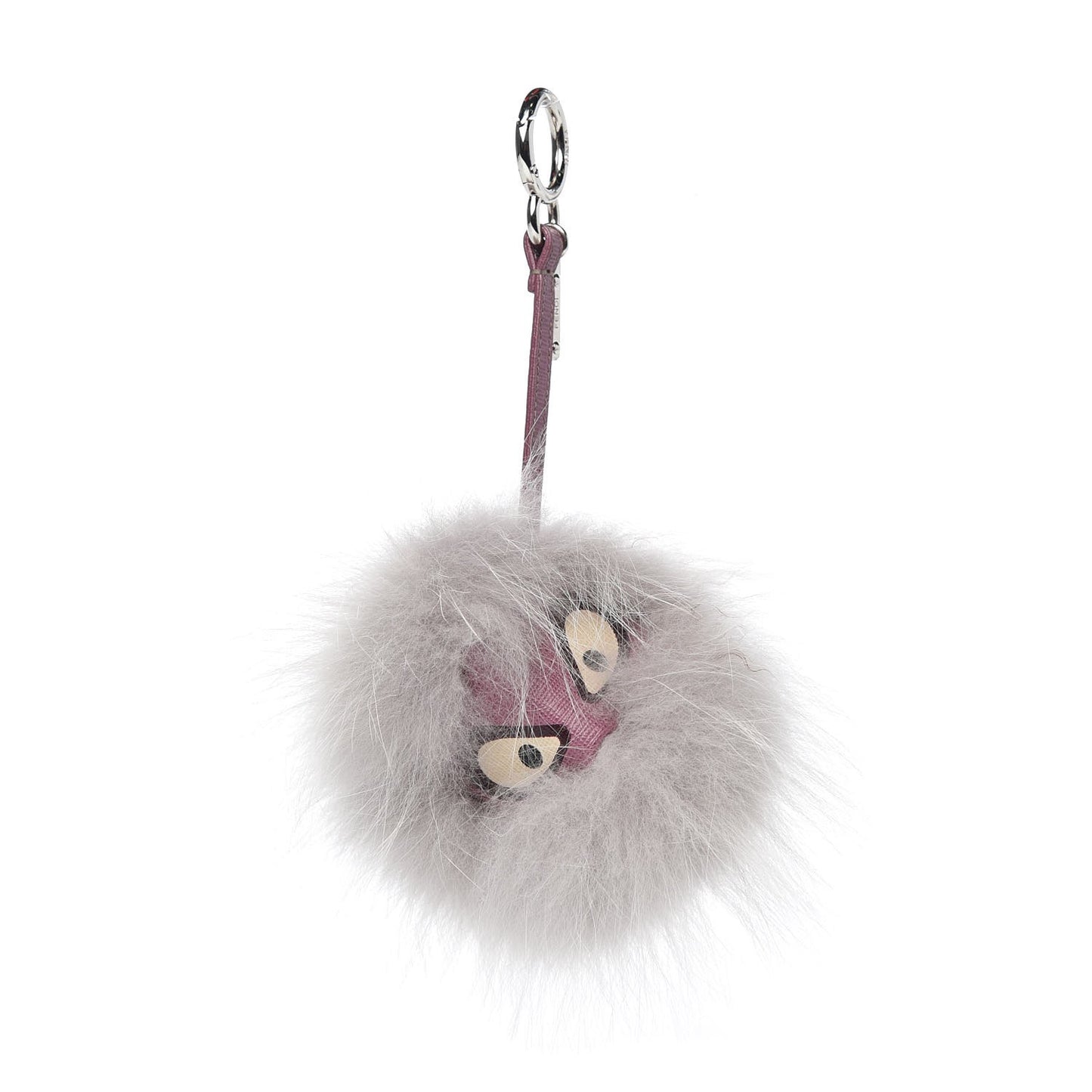 Fox Fur Jessy Jr Monster Bag Bug Charm Lilla Multicolor Perla