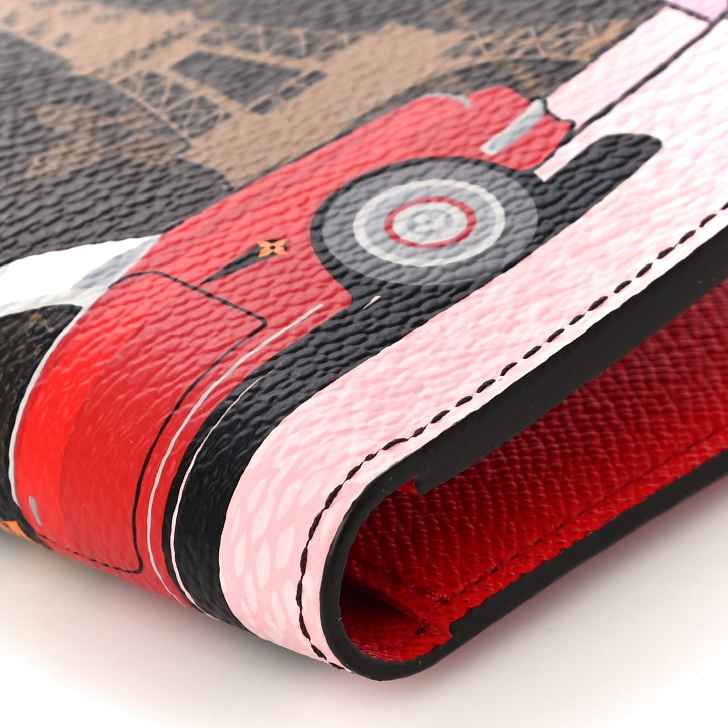 Monogram 2019 Christmas Animation Passport Cover Rouge
