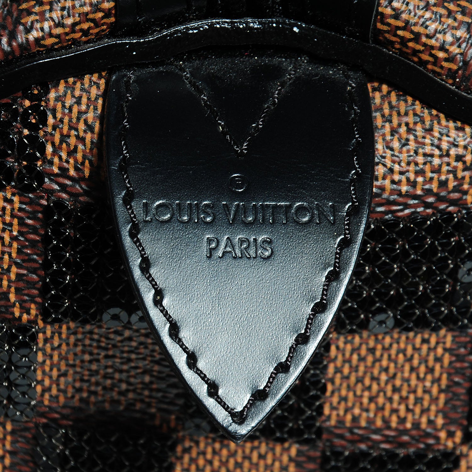 Louis Vuitton Damier Paillettes Speedy 30 Black 8 of 8