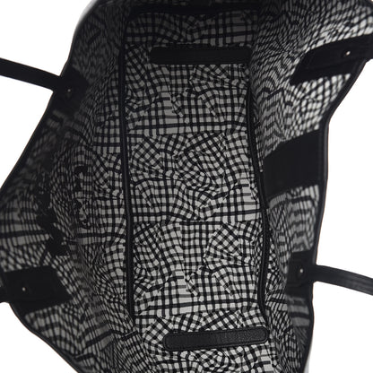 MCM Visetos Large Liz Reversible Shopper Tote Black 9 of 15