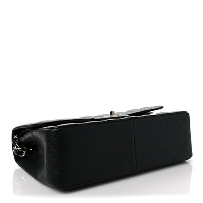 Chanel Caviar Quilted Jumbo Double Flap Black 4 of 7