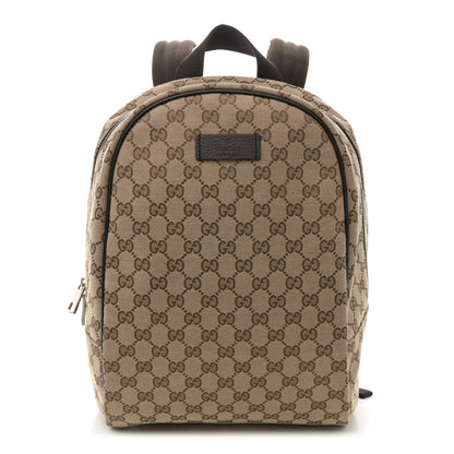 Gucci Monogram Travel Backpack Dark Brown 1 of 12
