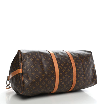 Louis Vuitton Monogram Keepall Bandouliere 55 5 of 13